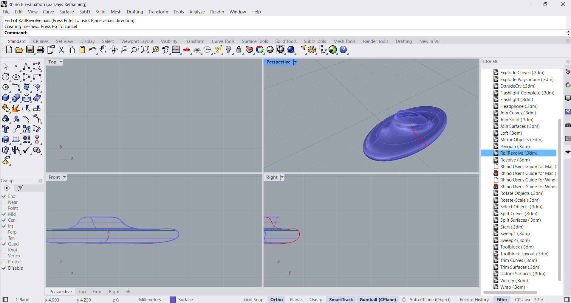 Comando Rail Revolve